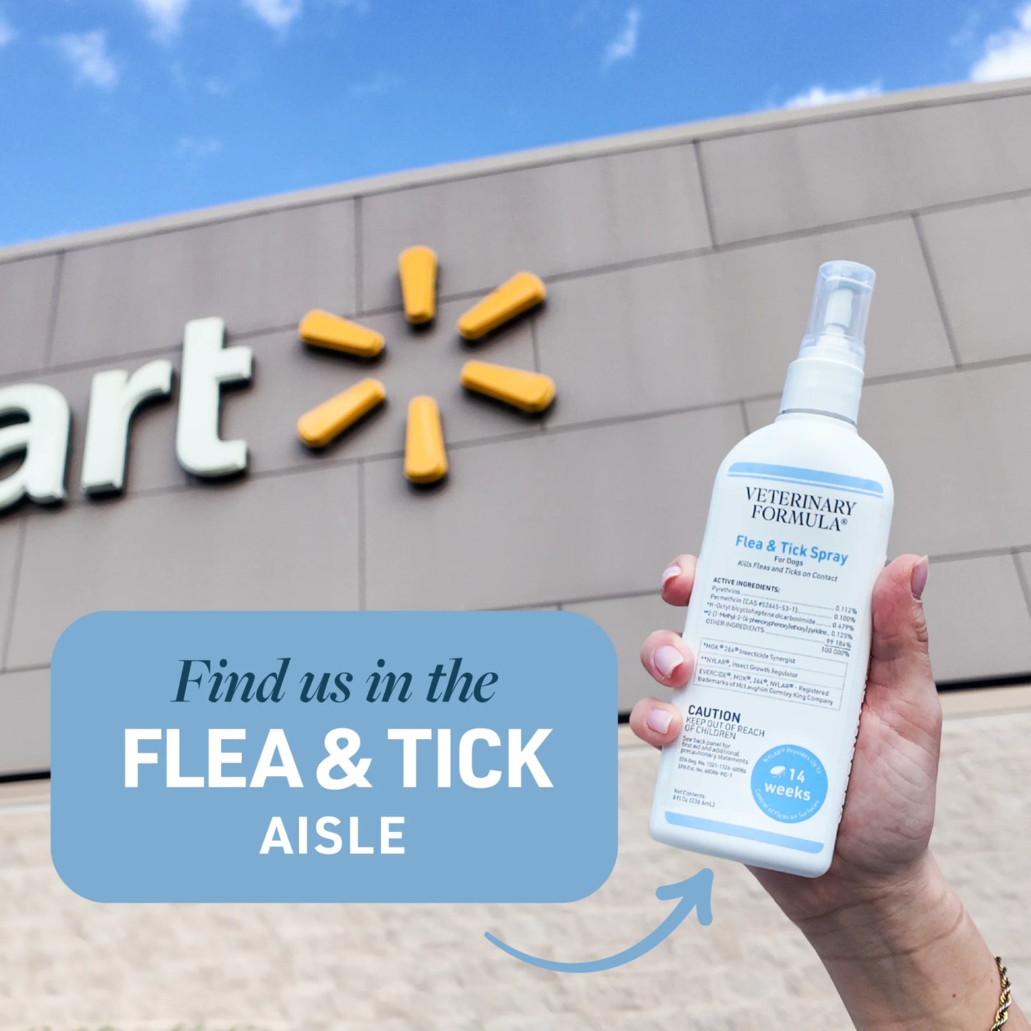 Clinical Care Flea & Tick Spray for Dogs, 8 Oz.