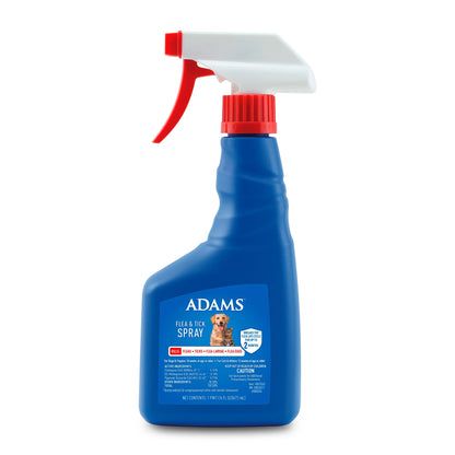 Flea & Tick Dog and Cat Spray, Kills Fleas and Ticks, Prevents Flea Infestations for up to 2 Months, Flea Treatment for Dogs, Cats, Puppies & Kittens, 16 Fl Oz